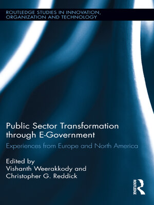 cover image of Public Sector Transformation through E-Government